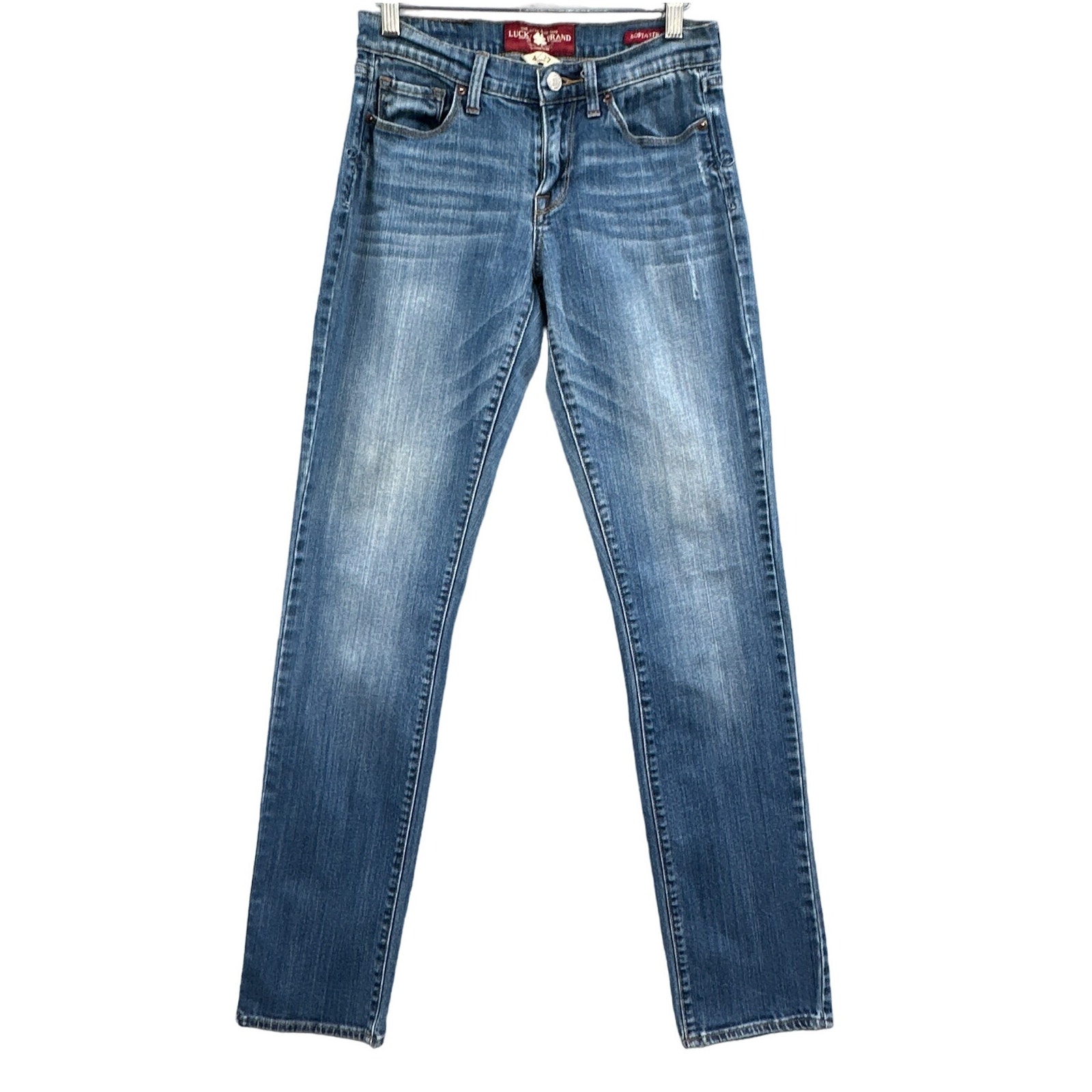 Vtg Lucky Brand Sofia Straight Jeans 4 Streetwear Y2k Grunge Western Classic 90s